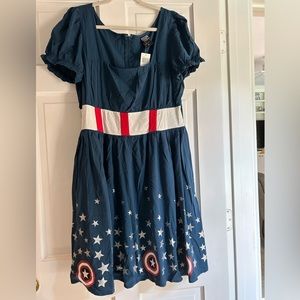 Her Universe Marvel Captain America dress